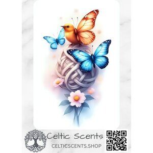 Celtic Knot Magnetic Bookmark, Laminated with Strong Magnet, Decorative Bookmark